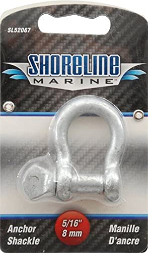Algopix Similar Product 6 - Shoreline Marine Anchor Shackle Galv