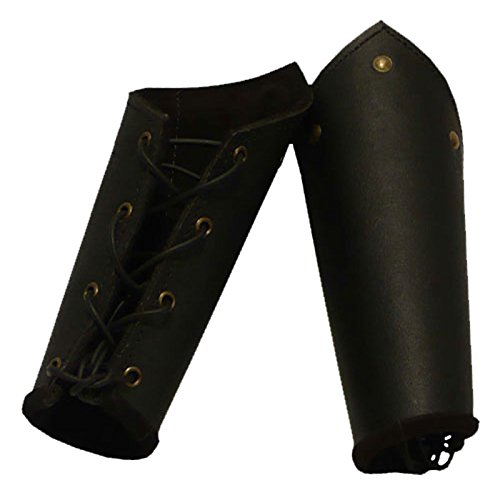 Algopix Similar Product 1 - Epic Armoury Leather Bracers  Ready