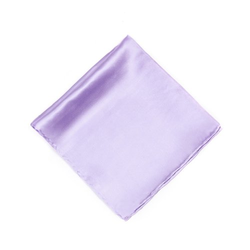 Algopix Similar Product 14 - Lavender Lavender Silk Pocket Square