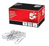 Algopix Similar Product 12 - 5 Star 505337 503352 Paperclips Metal