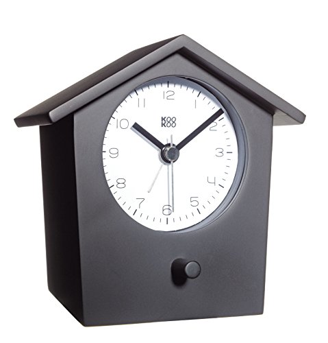 Algopix Similar Product 17 - KOOKOO EarlyBird Black Birdsong Alarm