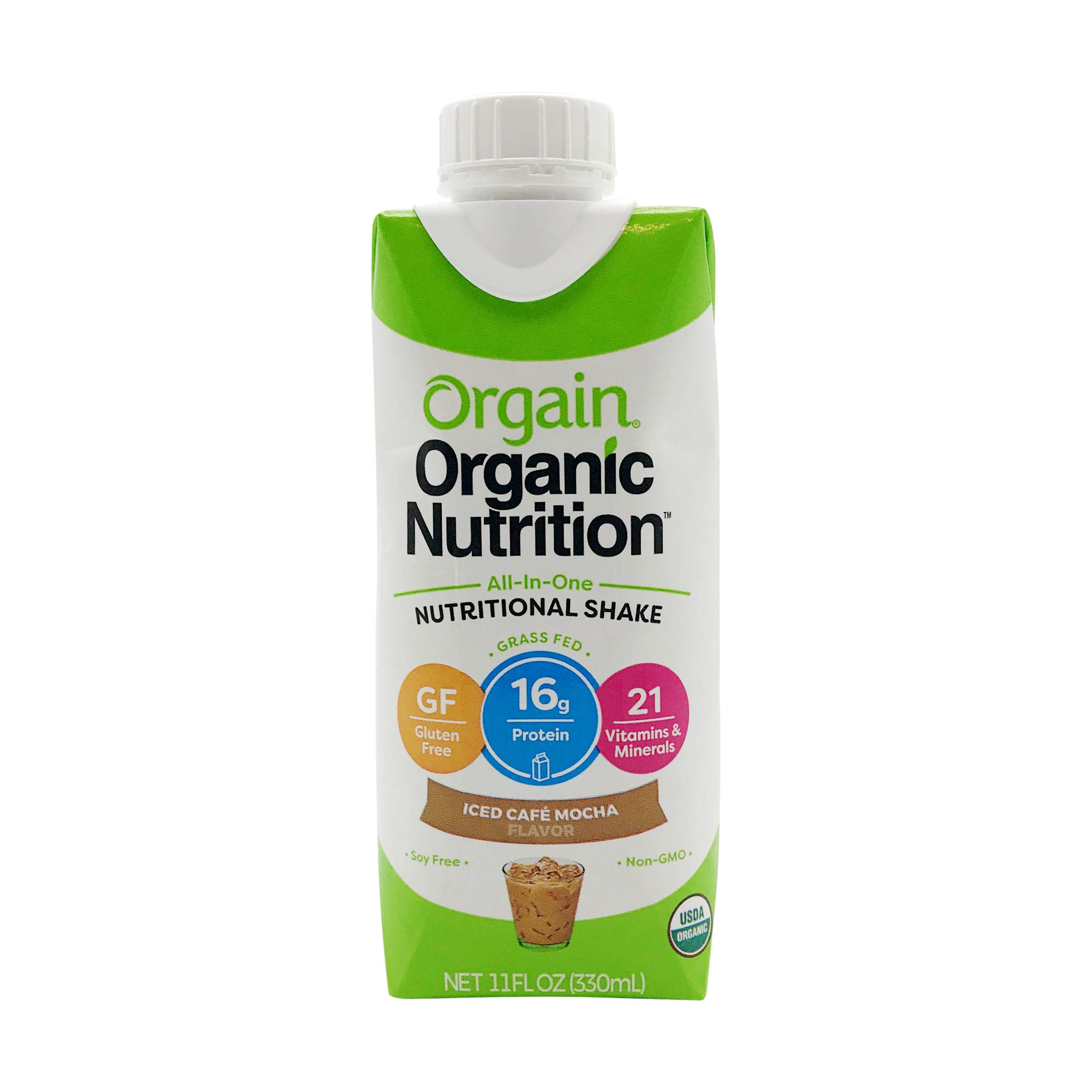 Algopix Similar Product 7 - Orgain Organic Nutrition Shake Iced