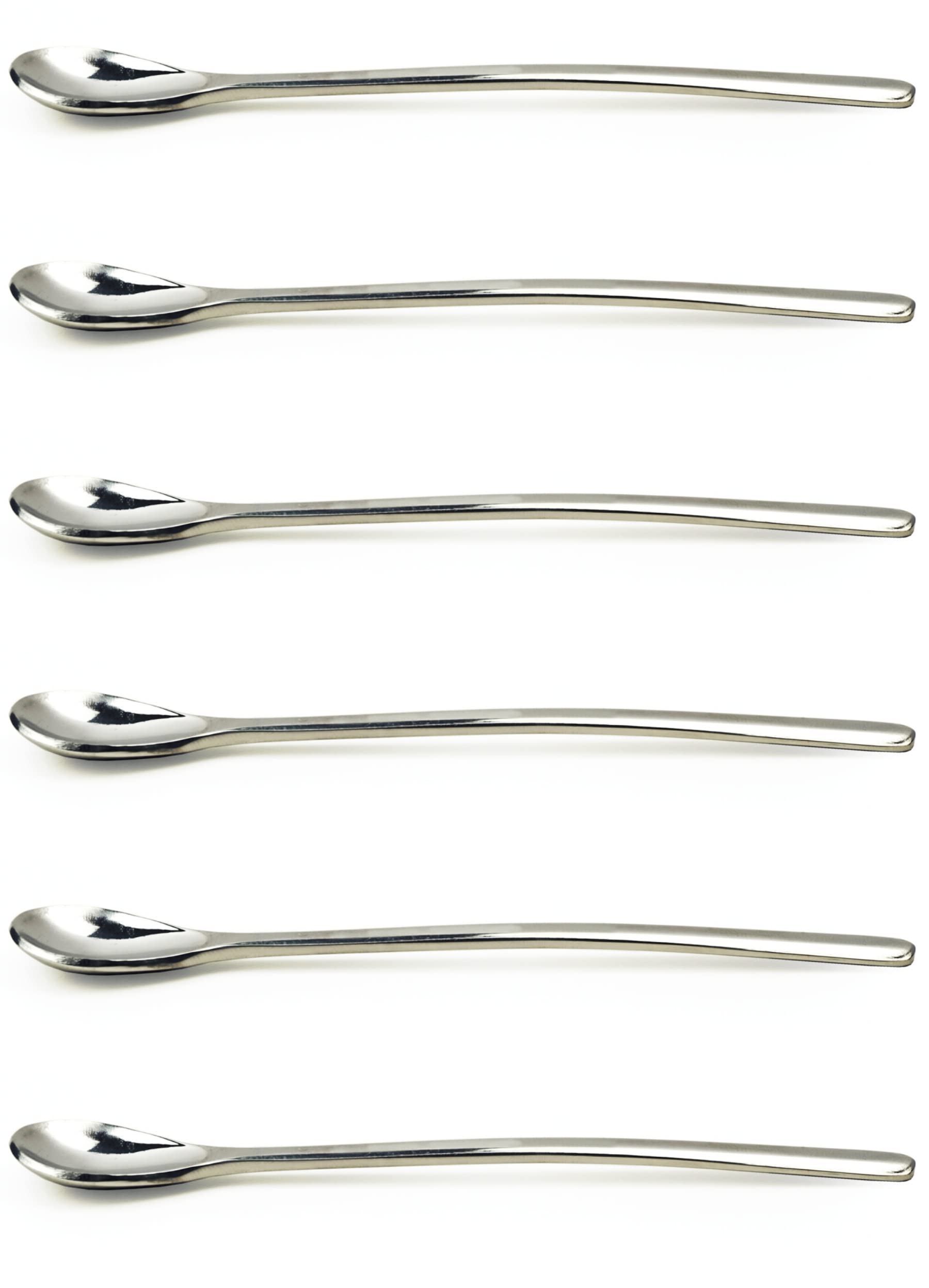 Algopix Similar Product 9 - Tiny Salt Condiment Spoon, 6 pc set