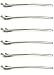 Algopix Similar Product 6 - Tiny Salt Condiment Spoon, 6 pc set