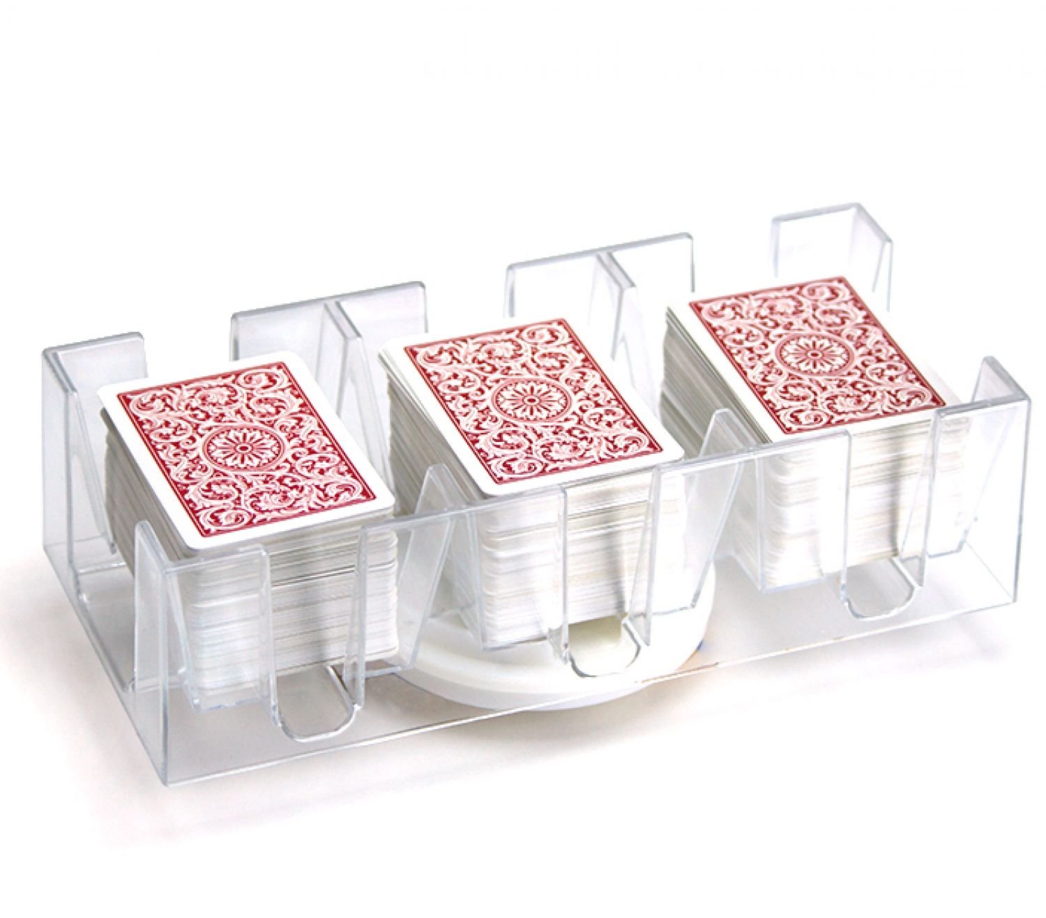 Algopix Similar Product 5 - Brybelly Rotating Card Deck Tray 