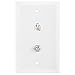 Algopix Similar Product 14 - Cmple  Combo PhoneVideo Jack Plate