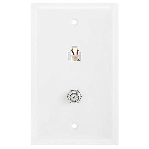Algopix Similar Product 18 - Cmple  Combo PhoneVideo Jack Plate