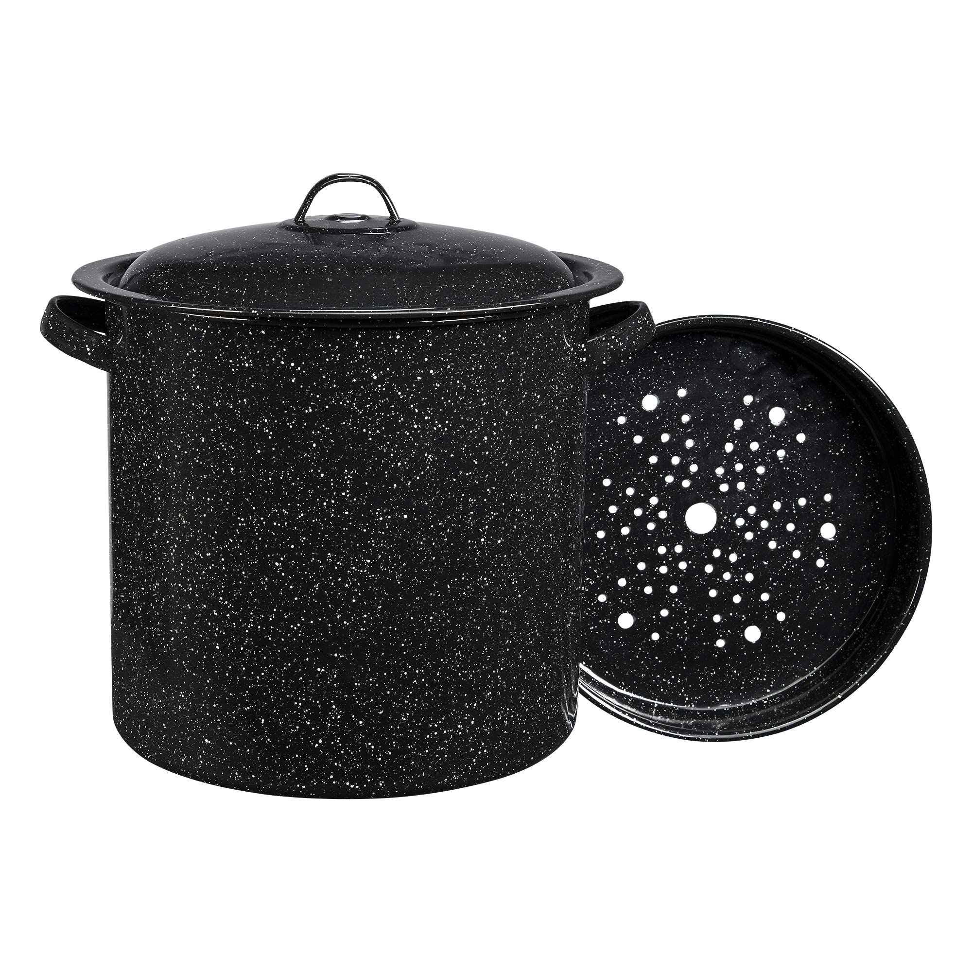 Algopix Similar Product 19 - Granite Ware 155 Qt Steamer Pot With