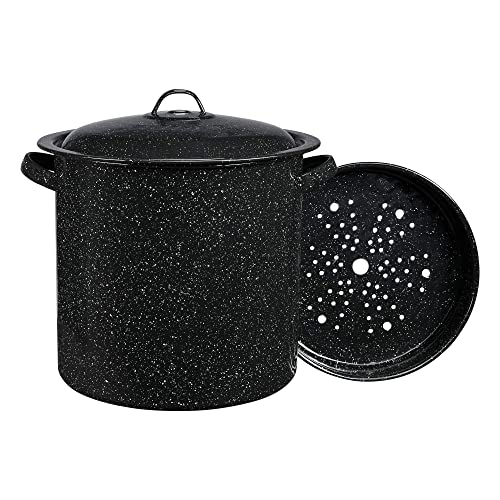 Algopix Similar Product 8 - Granite Ware 155 Qt Steamer Pot With