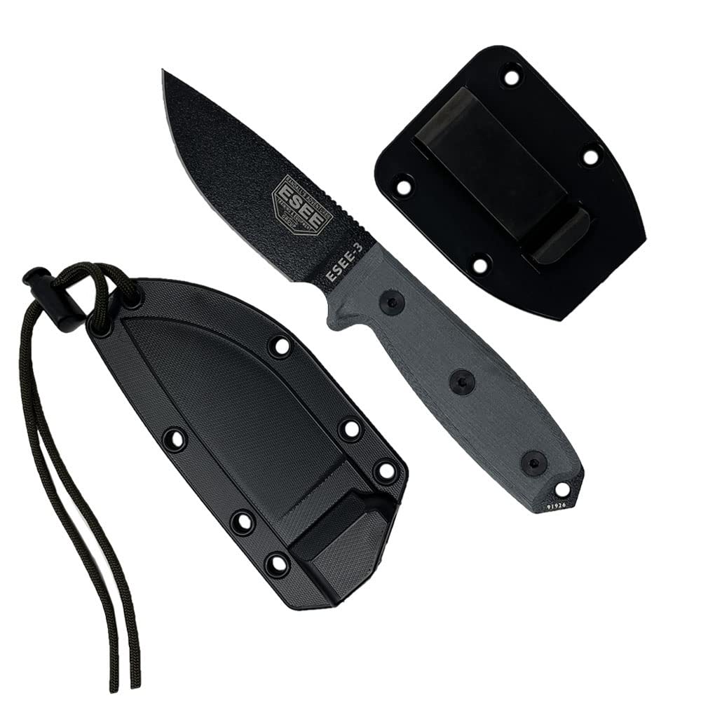 Algopix Similar Product 1 - ESEE Knives Model 3PB Fixed Blade