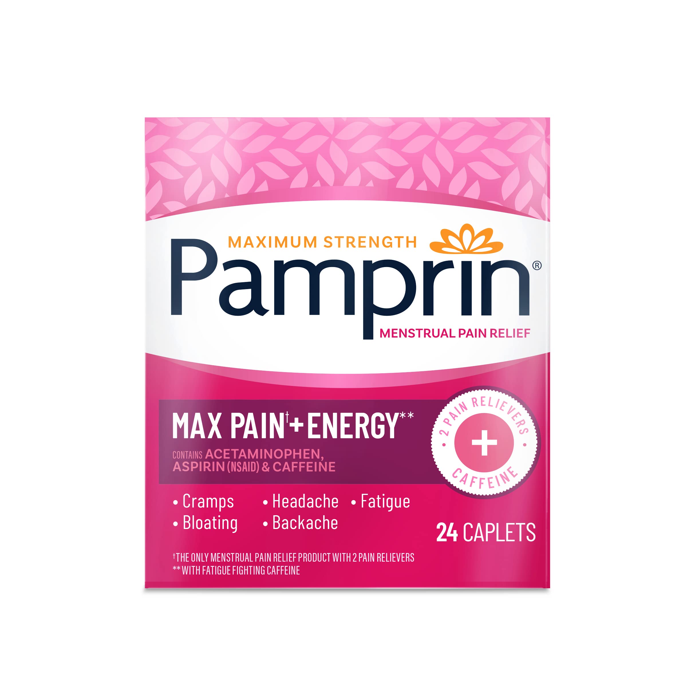 Algopix Similar Product 6 - Pamprin Maximum Strength Max Pain and
