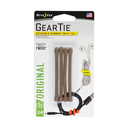 Algopix Similar Product 19 - Nite Ize GT34PK29 Rubber Twist Tie
