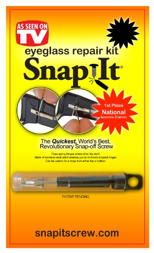 Algopix Similar Product 8 - SnapIt Eyeglass Repair Kit