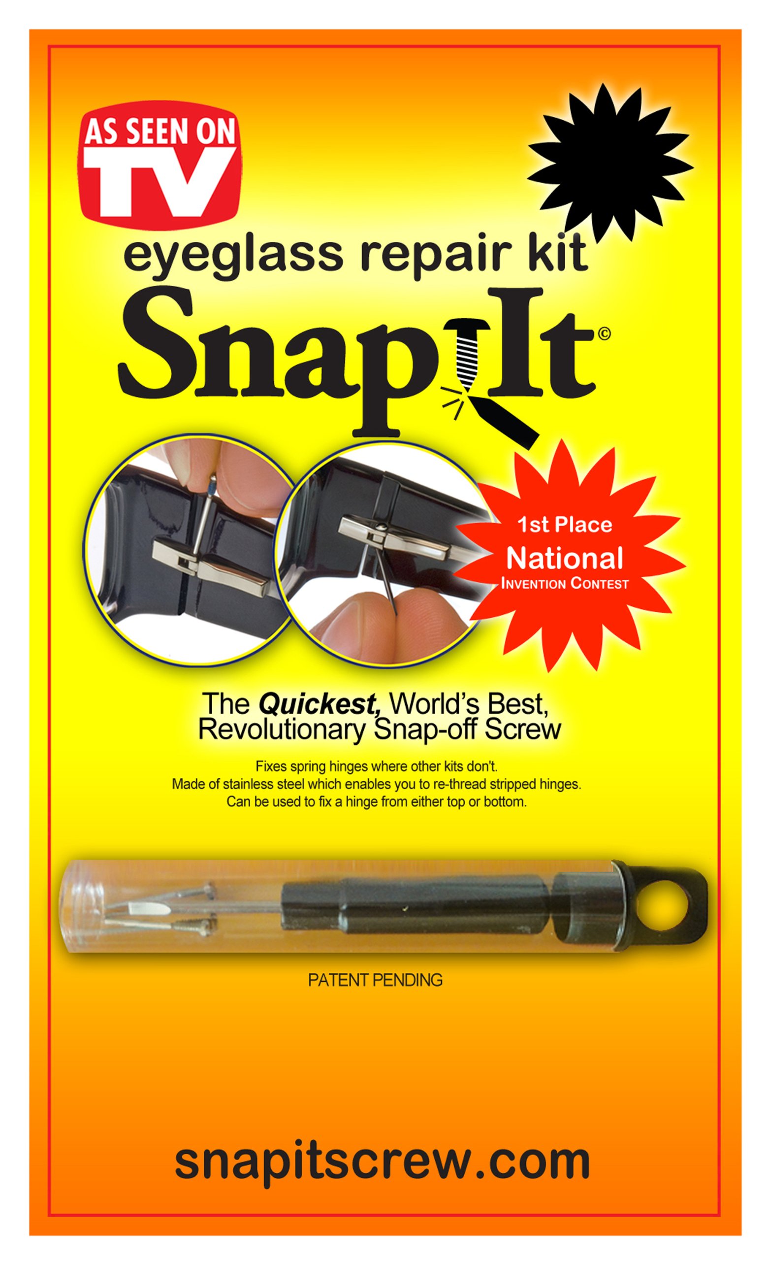 Algopix Similar Product 20 - SnapIt Eyeglass Repair Kit