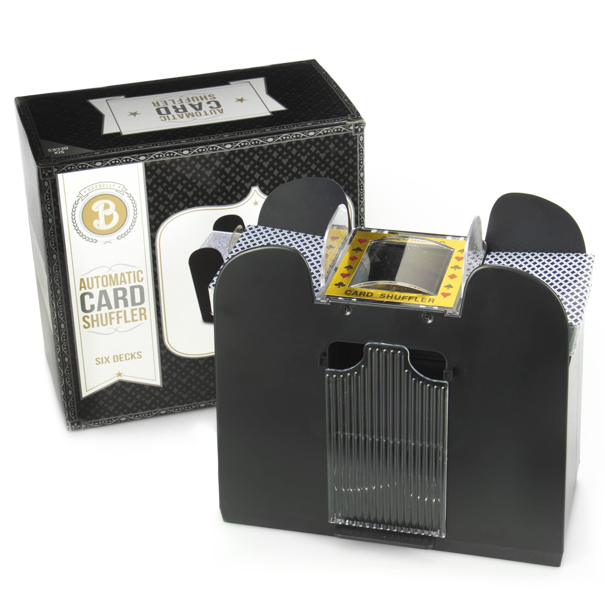 Algopix Similar Product 17 - Brybelly Automatic Card Shuffler The