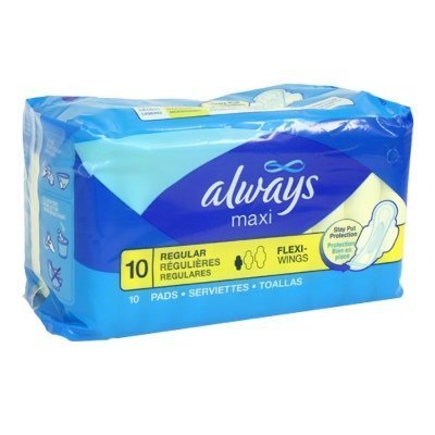 Algopix Similar Product 1 - Always Pad Maxi 8 Hour Protection 10