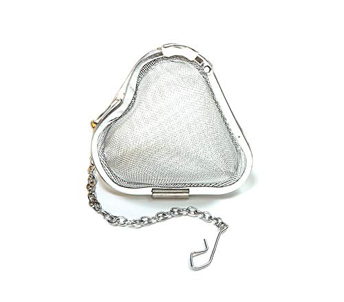 Algopix Similar Product 3 - Norpro Stainless Steel Heart Tea