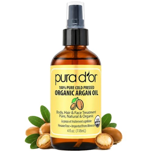 Algopix Similar Product 10 - PURA DOR Moroccan Argan Oil USDA