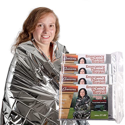 Algopix Similar Product 19 - Grizzly Gear Emergency Mylar Blanket 4
