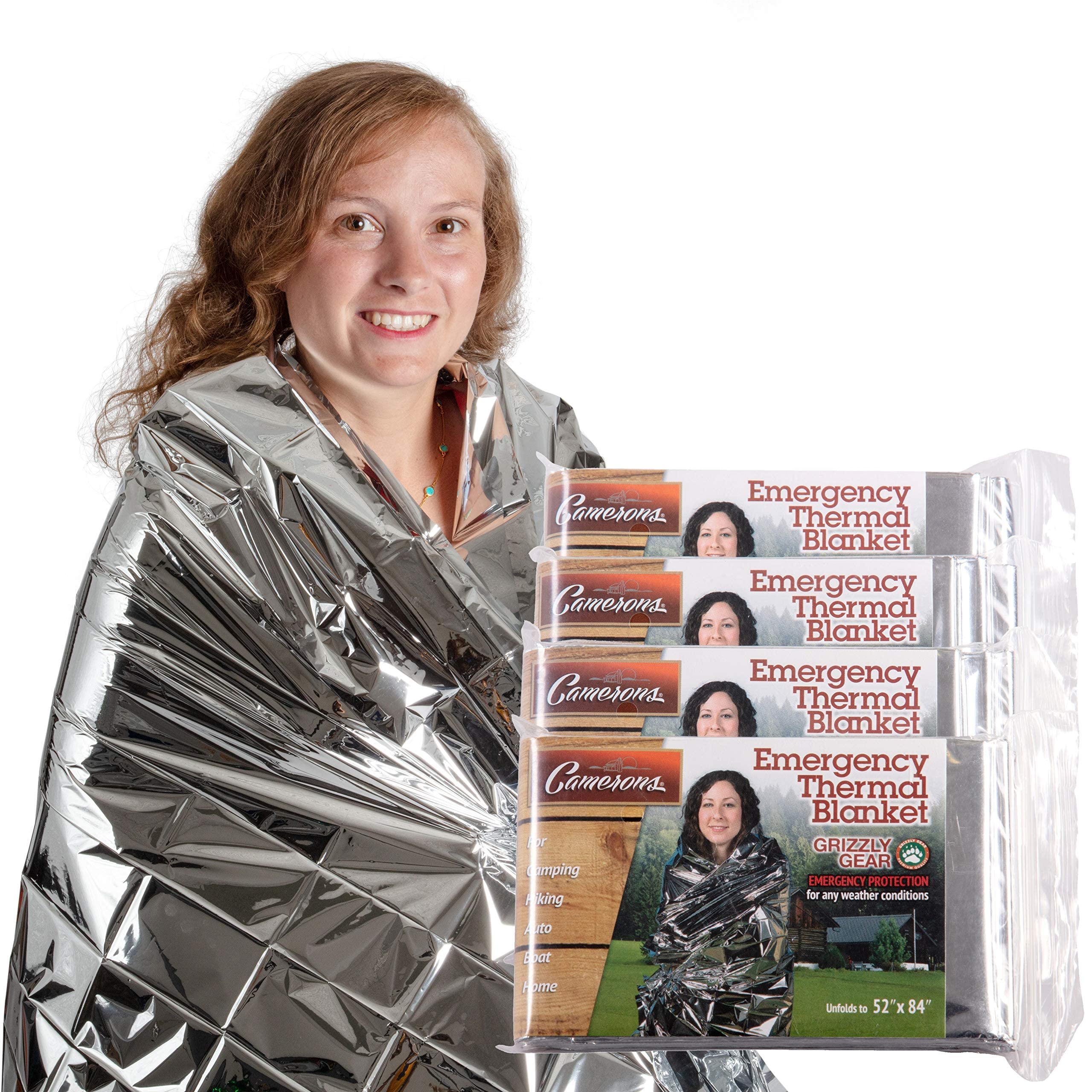 Algopix Similar Product 13 - Grizzly Gear Emergency Mylar Blanket 4