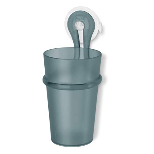 Algopix Similar Product 1 - Koziol Loop Toothbrush Tumbler Holder