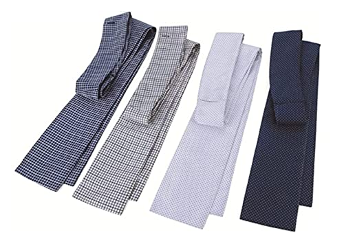 Algopix Similar Product 5 - Shires Patterned Stock Tie NavyWhite