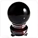 Algopix Similar Product 13 - Amlong Crystal Black Crystal Ball 130mm