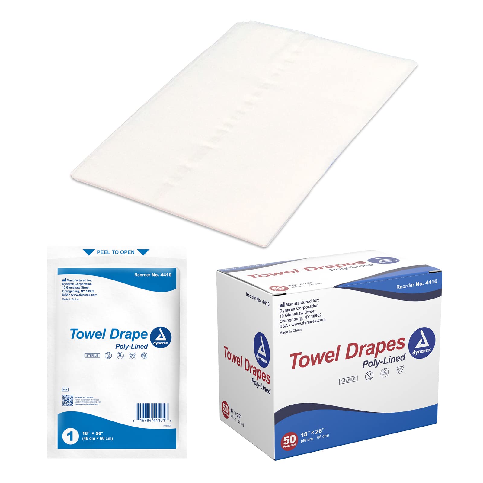 Algopix Similar Product 20 - Dynarex Disposable Towel Drapes