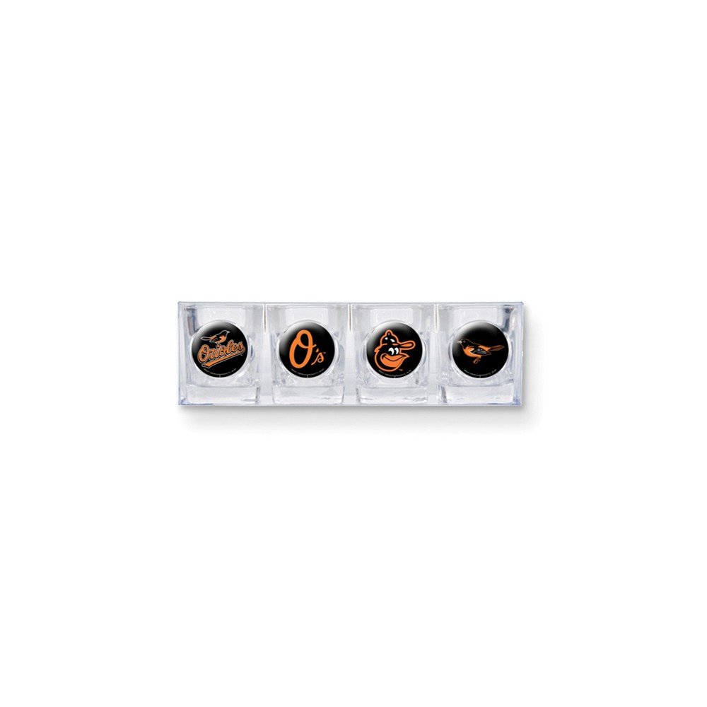 Algopix Similar Product 1 - MLB Baltimore Orioles Four Piece Square