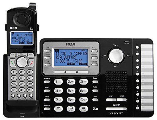 Algopix Similar Product 14 - RCA ViSYS RCA25212 Dect_60 1Handset