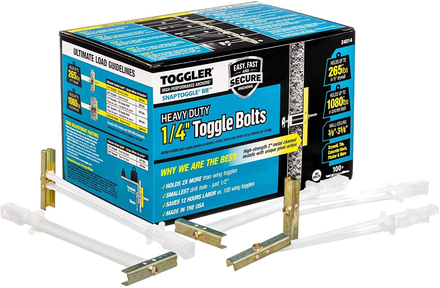 Algopix Similar Product 10 - TOGGLER SNAPTOGGLE BB Toggle Anchor