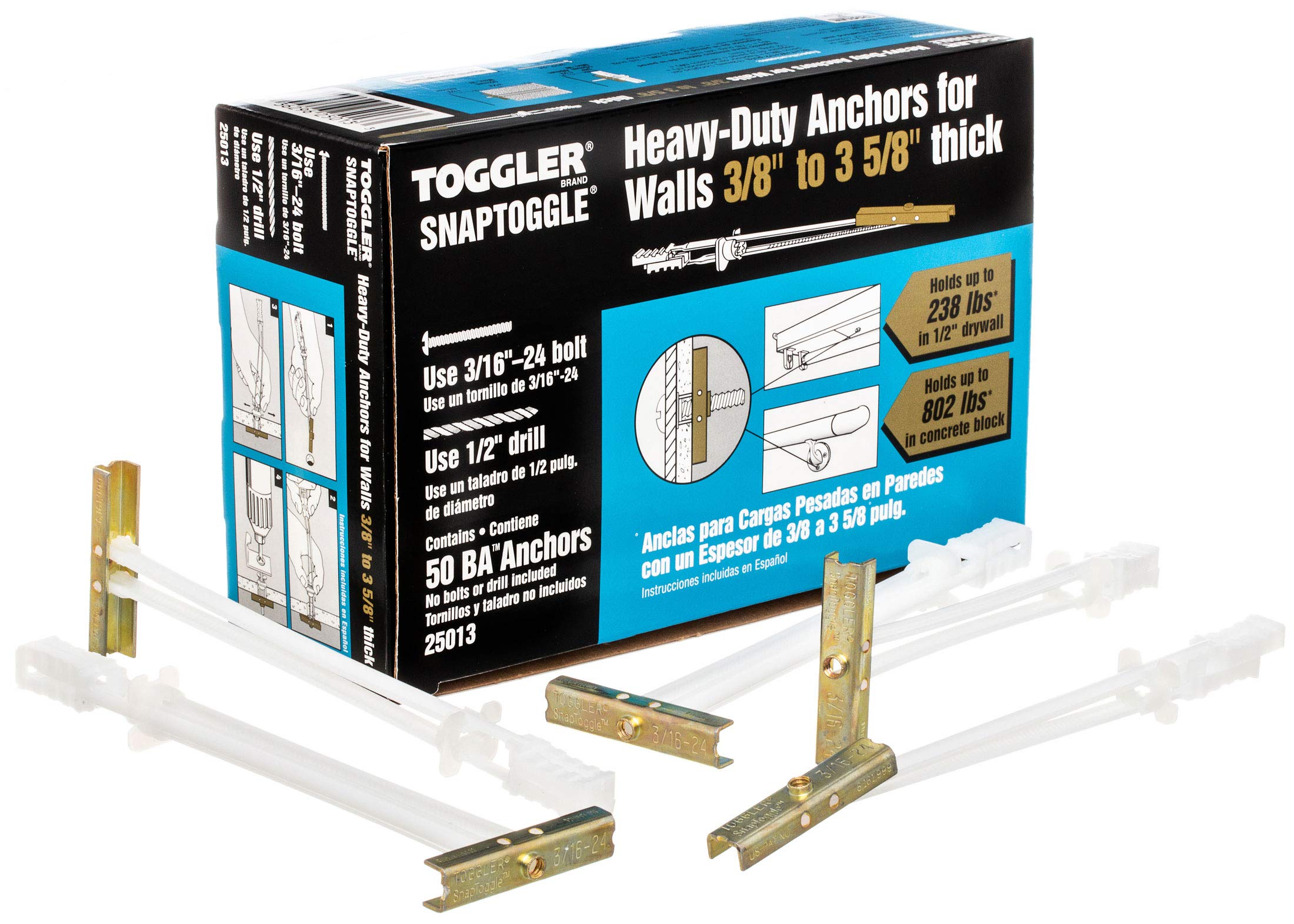 Algopix Similar Product 14 - TOGGLER SNAPTOGGLE BA Toggle Anchor