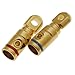 Algopix Similar Product 14 - Absolute GRT104R Pair 4 Gauge Gold