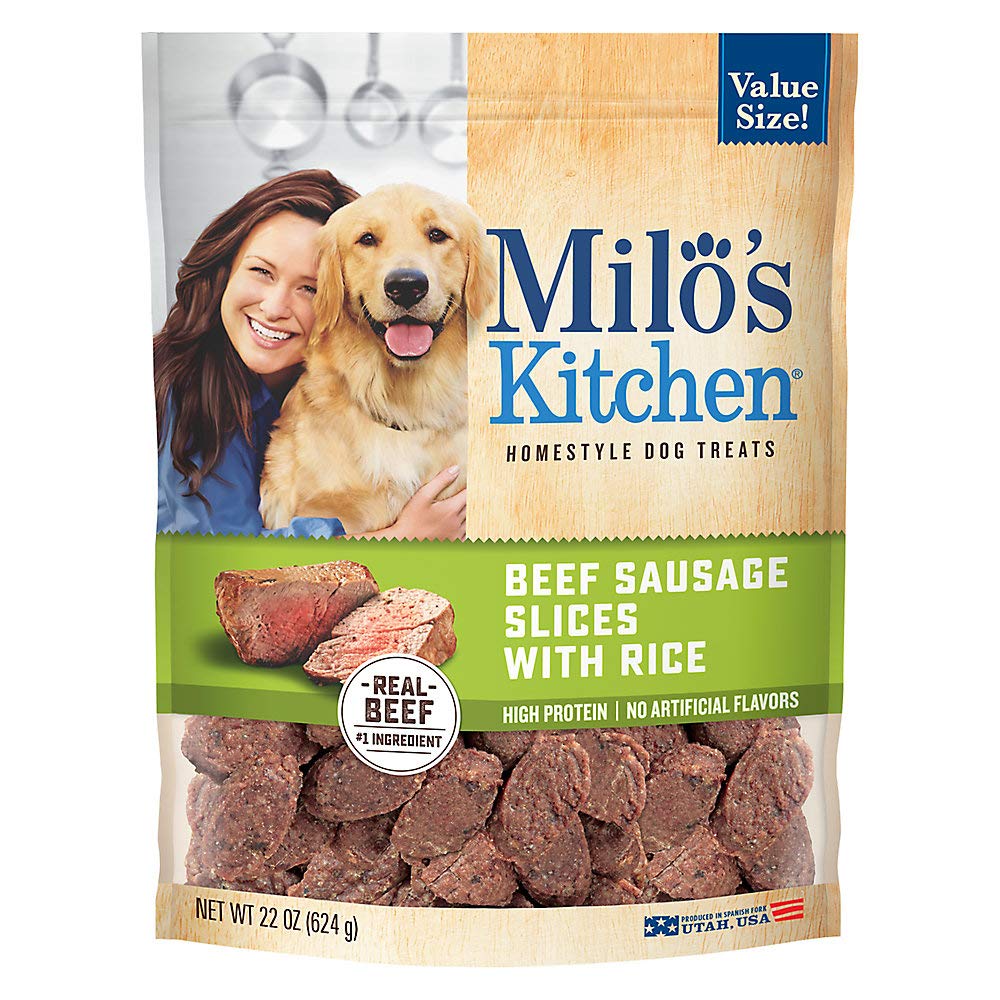 Algopix Similar Product 10 - MiloS Kitchen Beef Sausage Slices With