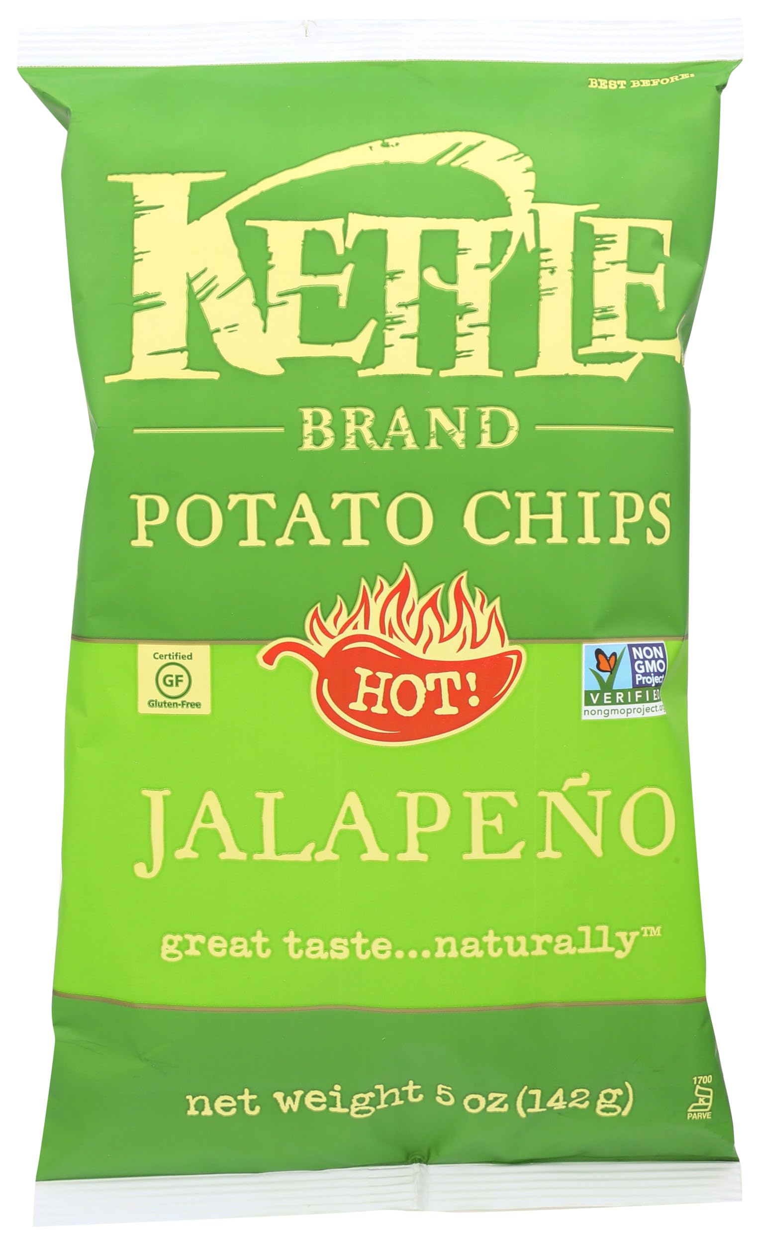Algopix Similar Product 18 - Kettle Foods Chip Potato Nat Jalapeno