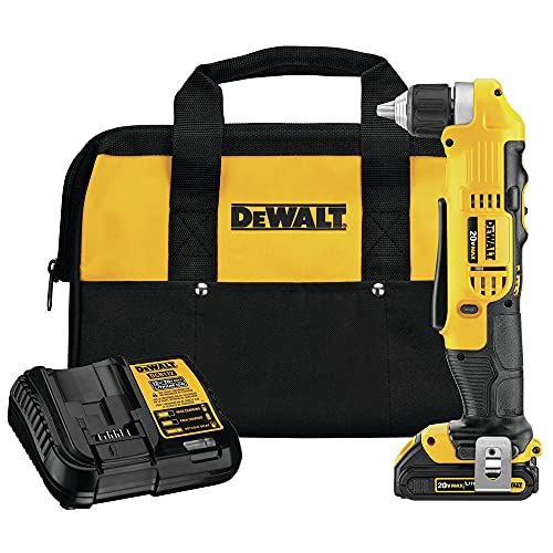 Algopix Similar Product 17 - DEWALT DCD740C1 Right Angle Drill Kit