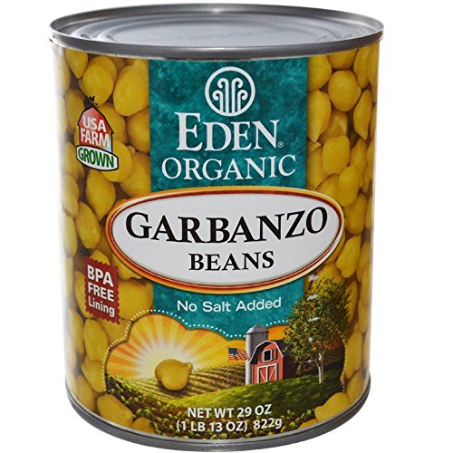 Algopix Similar Product 14 - EDEN FOODS BEAN CAN CARBANZO ORG, 29 OZ
