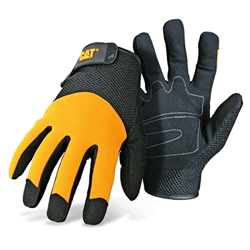 Algopix Similar Product 10 - Cat CAT012215L Spandex Back Gloves 