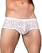 Algopix Similar Product 4 - Male Power Stretch Lace Short White
