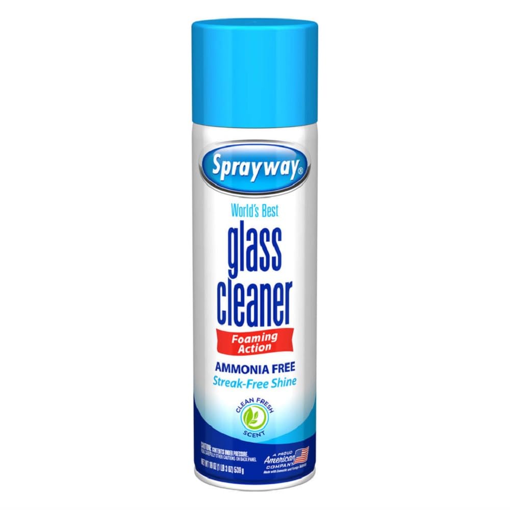 Algopix Similar Product 3 - Sprayway Glass Cleaner Aerosol Spray