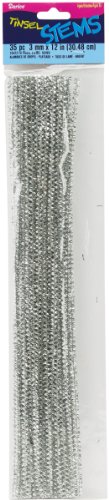 Algopix Similar Product 14 - Darice 1042219 Tinsel Stems 3mm 12
