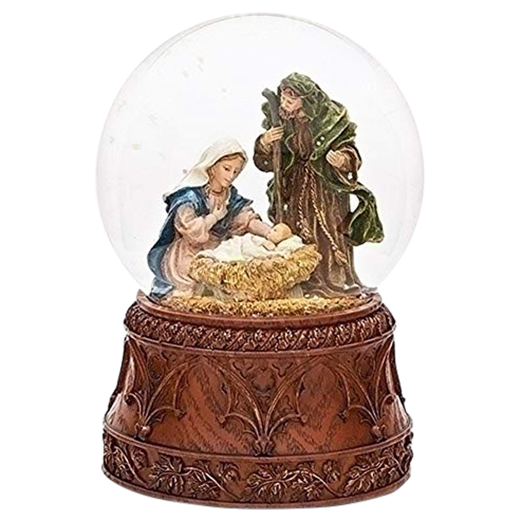 Algopix Similar Product 8 - Christmas Nativity 120MM Musical Snow