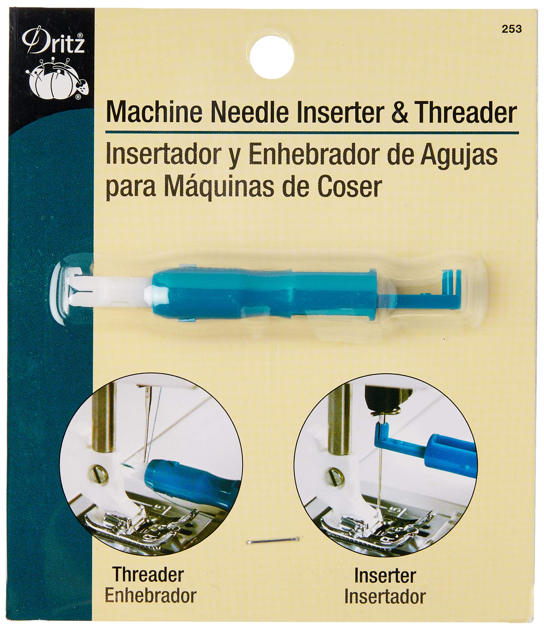 Algopix Similar Product 14 - Dritz 253 Machine Needle Inserter 