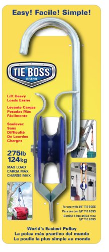 Algopix Similar Product 9 - Tie Boss TB380PUL Pulley, Blue