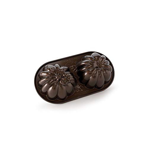 Algopix Similar Product 7 - Nordic Ware 3-D Pumpkin Pan