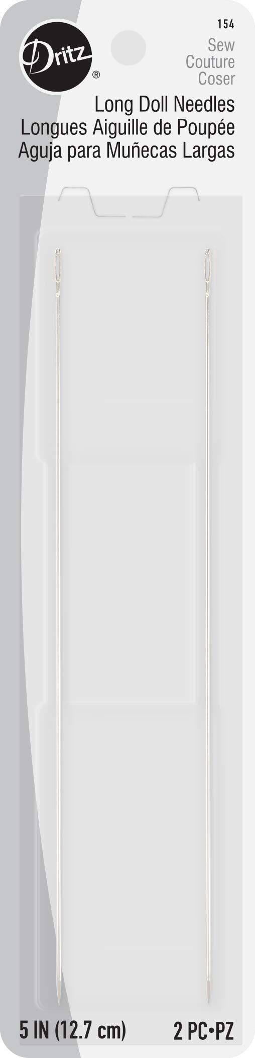 Algopix Similar Product 10 - Dritz 154 Doll Hand Needles Long