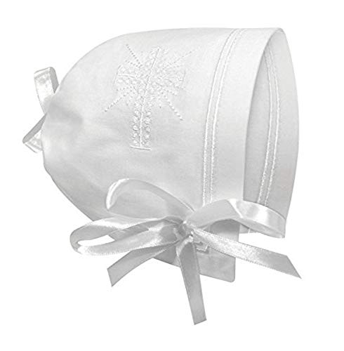 Algopix Similar Product 16 - Stephan Baby Bonnets White Cotton