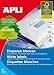 Algopix Similar Product 4 - Apli 707565  White Labels for Printer