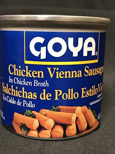Algopix Similar Product 10 - Goya Chicken Vienna Sausages 5 Ounces