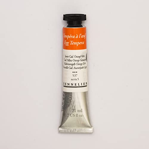 Algopix Similar Product 3 - Sennelier Tempera Paint 21ml Cadmium